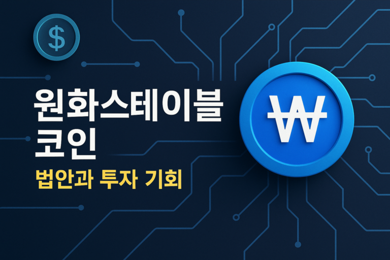 원화스테이블코인-원화스테이블코인법안-원화스테이블코인투자-원화스테이블코인관련주-원화스테이블코인수혜주
